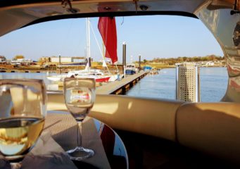 River Cruise on Allegro with Hamble Powerboat Charters