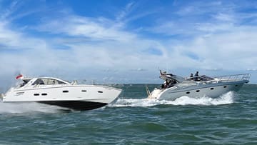 allegro and Lifes a dream hamble powerboat charters
